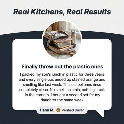 KüchenTherm - Stainless Steel Tupperware