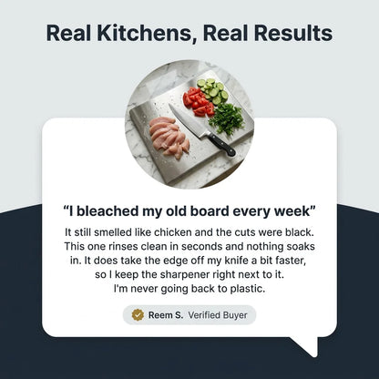 KüchenTherm - Titanium Countertop Cutting Board
