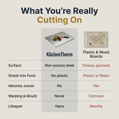 KüchenTherm - Titanium Countertop Cutting Board